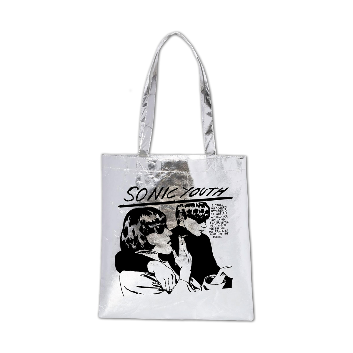 Silver Goo Tote